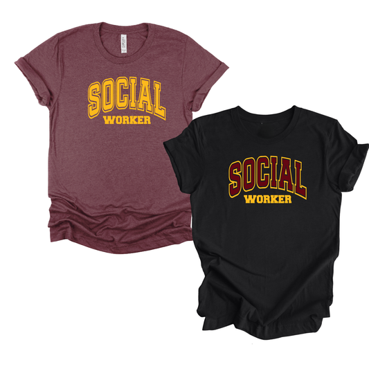 Adult - Bella+Canvas Unisex Tee (Social Worker)