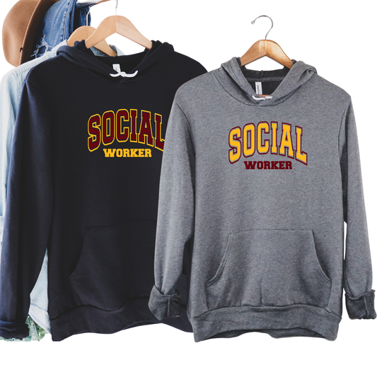 Adult - Bella+Canvas Unisex Hoodie (Social Worker)