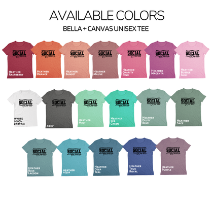 Adult - Bella+ Canvas Unisex Tee (Social Worker)