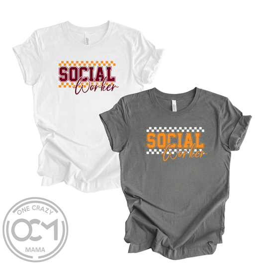 Adult - Bella+Canvas Unisex Tee (Social Worker)