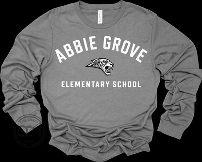 Bella+Canvas - Unisex Long Sleeve Tee (Abbie Grove Elementary)