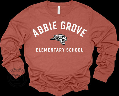 Bella+Canvas - Unisex Long Sleeve Tee (Abbie Grove Elementary)