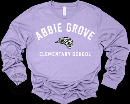 Bella+Canvas - Unisex Long Sleeve Tee (Abbie Grove Elementary)