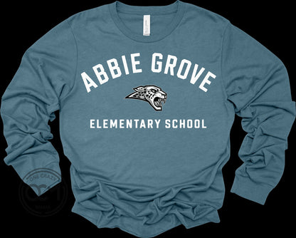 Bella+Canvas - Unisex Long Sleeve Tee (Abbie Grove Elementary)