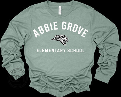 Bella+Canvas - Unisex Long Sleeve Tee (Abbie Grove Elementary)
