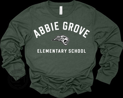 Bella+Canvas - Unisex Long Sleeve Tee (Abbie Grove Elementary)