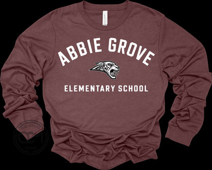 Bella+Canvas - Unisex Long Sleeve Tee (Abbie Grove Elementary)