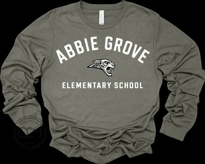 Bella+Canvas - Unisex Long Sleeve Tee (Abbie Grove Elementary)