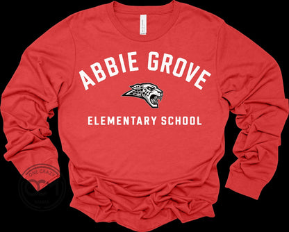 Bella+Canvas - Unisex Long Sleeve Tee (Abbie Grove Elementary)