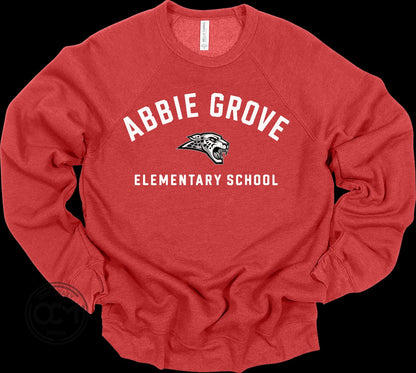Bella+Canvas - Unisex Crewneck Sweatshirt (Abbie Grove Elementary)