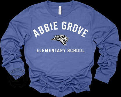 Bella+Canvas - Unisex Long Sleeve Tee (Abbie Grove Elementary)
