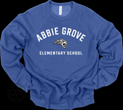 Bella+Canvas - Unisex Crewneck Sweatshirt (Abbie Grove Elementary)