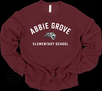 Bella+Canvas - Unisex Crewneck Sweatshirt (Abbie Grove Elementary)