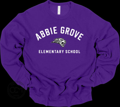 Bella+Canvas - Unisex Crewneck Sweatshirt (Abbie Grove Elementary)