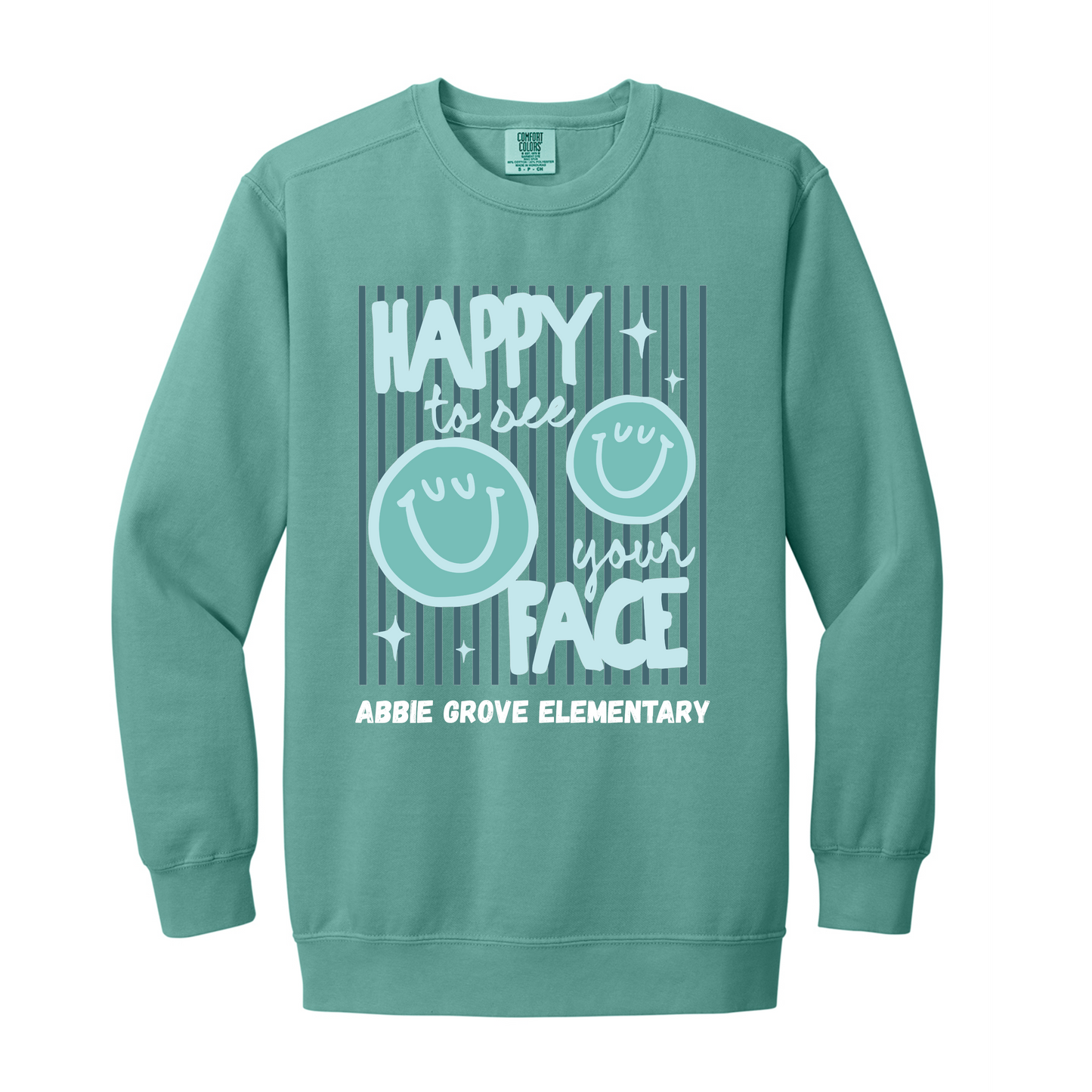 Comfort Colors - Unisex Crewneck Sweatshirt (Abbie Grove Elementary)