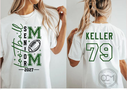 Senior Mom - Multiple Apparel Options (Grandview Senior Football Moms)