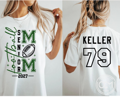 Senior Mom - Multiple Apparel Options (Grandview Senior Football Moms)
