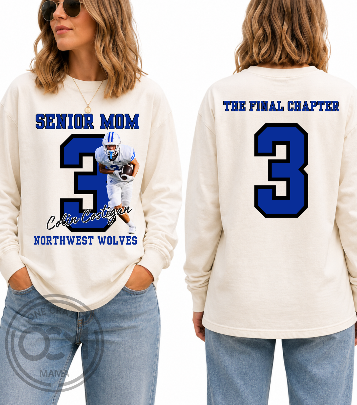 CUSTOM | Senior Mom Photo Shirt – The Final Chapter