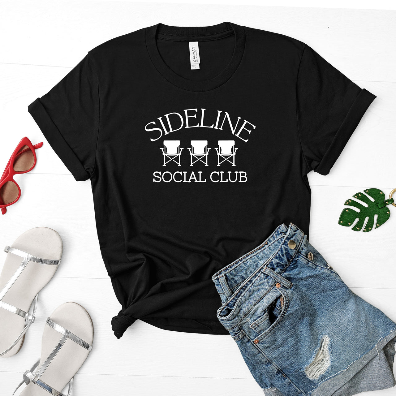 Adult - Unisex Cotton/Poly Tee (Sideline Social Club)