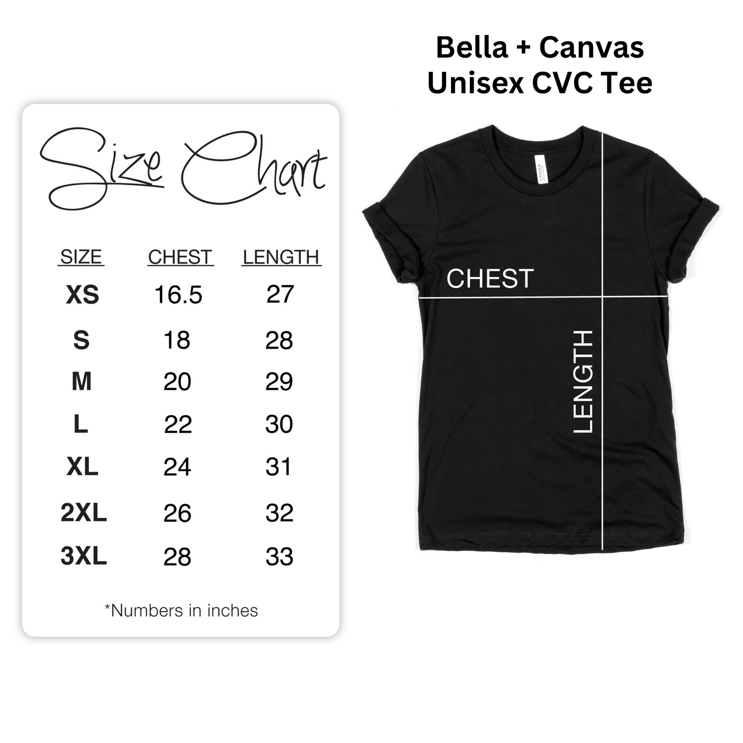 Bella + Canvas  - Adult & Youth Unisex Tee (Branches)