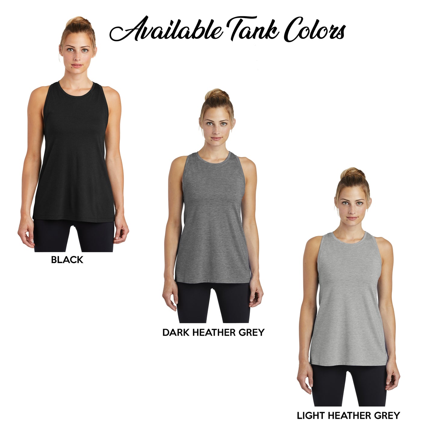 Ladies - PosiCharge® Tri-Blend Wicking Tank (Diablas)