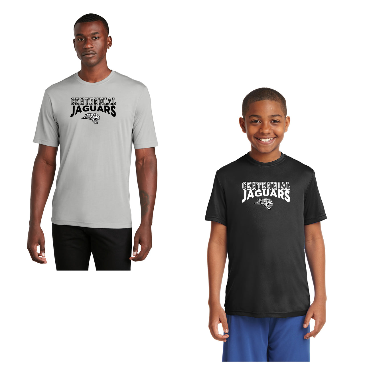 Adult & Youth - Performance Tee - 3 Designs - (Centennial Basketball Collection)