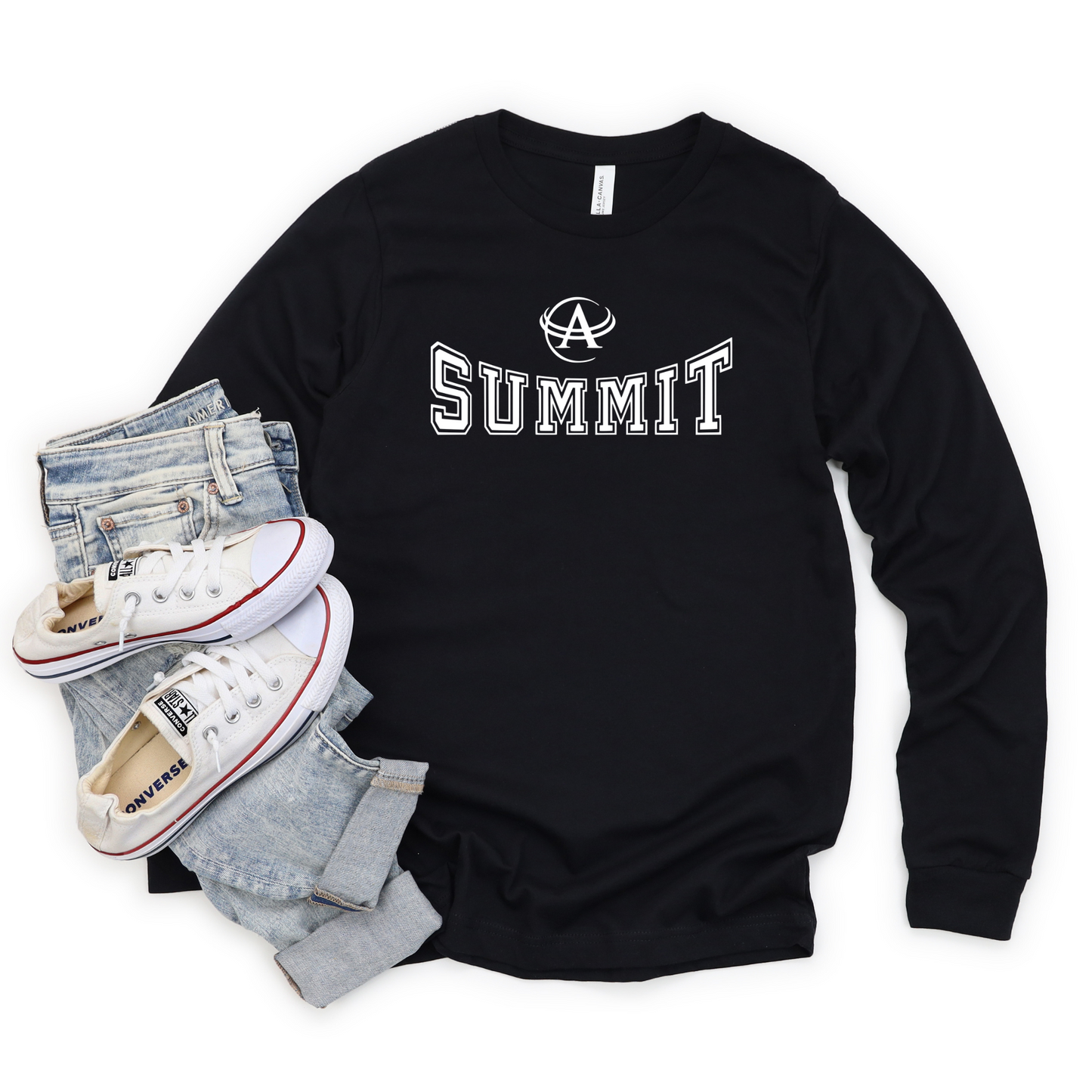 Unisex - Bella Long Sleeve Tee - (Summit)