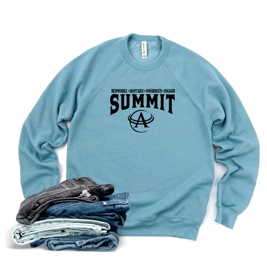 Unisex - Bella Crewneck Sweatshirt - (Summit)