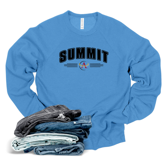 Unisex - Bella Crewneck Sweatshirt - (Summit)