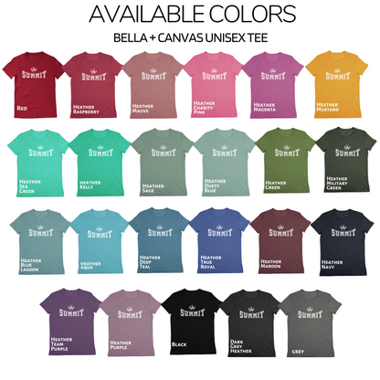 Unisex - Bella Cotton/Poly Tee - (Summit)