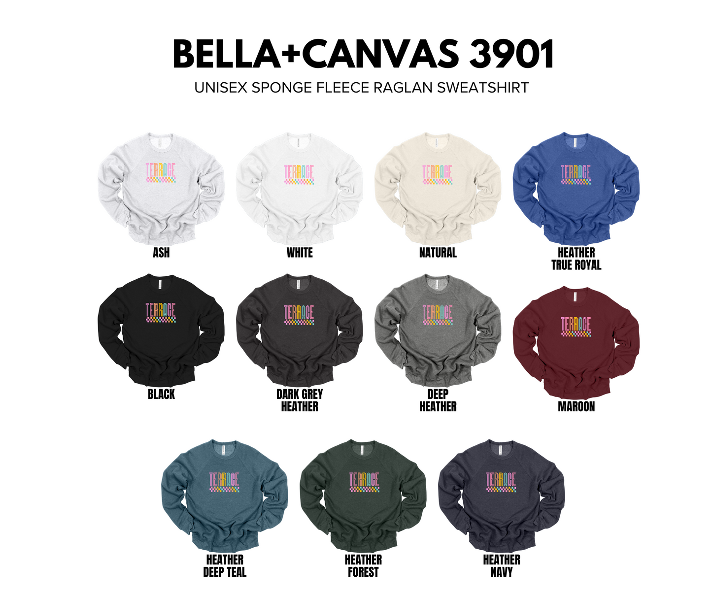 Bella+Canvas -Unisex Crewneck Sweatshirt (Terrace Staff)