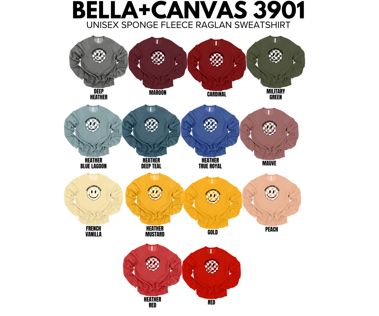 Bella+Canvas -Unisex Crewneck Sweatshirt (Terrace Staff)