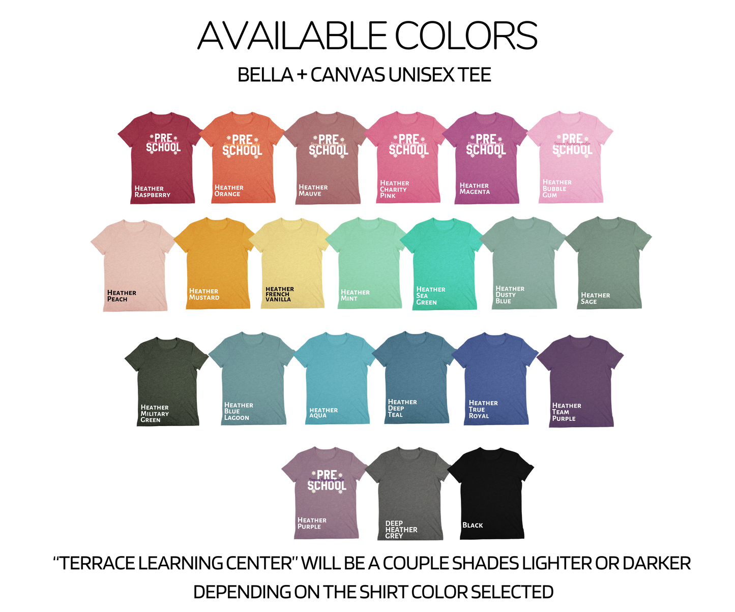 Bella+Canvas - Unisex Tee (Terrace Staff)