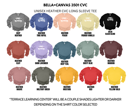 Bella + Canvas Long Sleeve Tee (Terrace Staff)