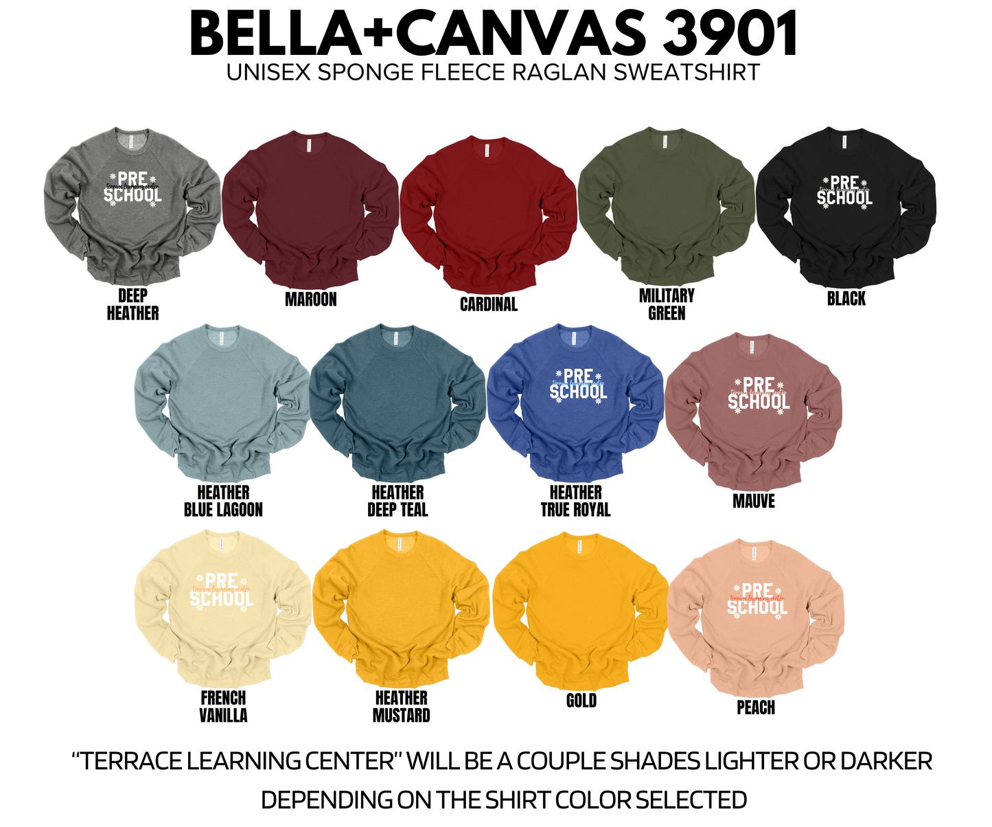 Bella+Canvas -Unisex Crewneck Sweatshirt (Terrace Staff)