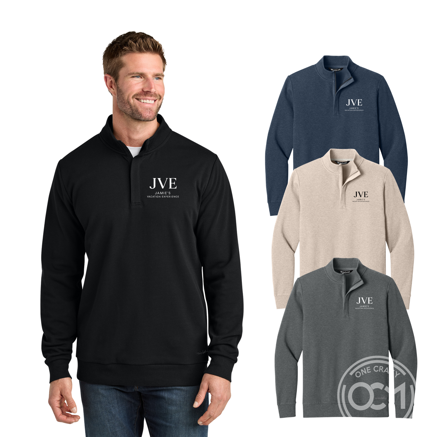 Men's- TravisMathew Women’s Ocean Villa 1/4-Zip (JVE)