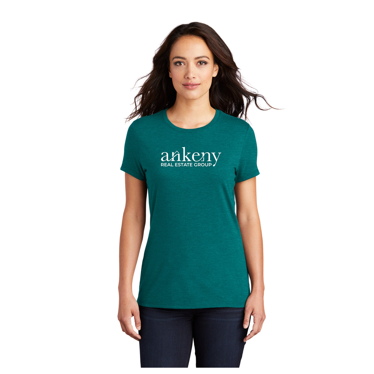 Ladies - District Perfect Tri ® Tee - (Ankeny Real Estate Group)