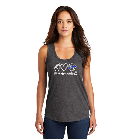 Ladies Perfect Tri ® Racerback Tank - (Xtreme Softball)