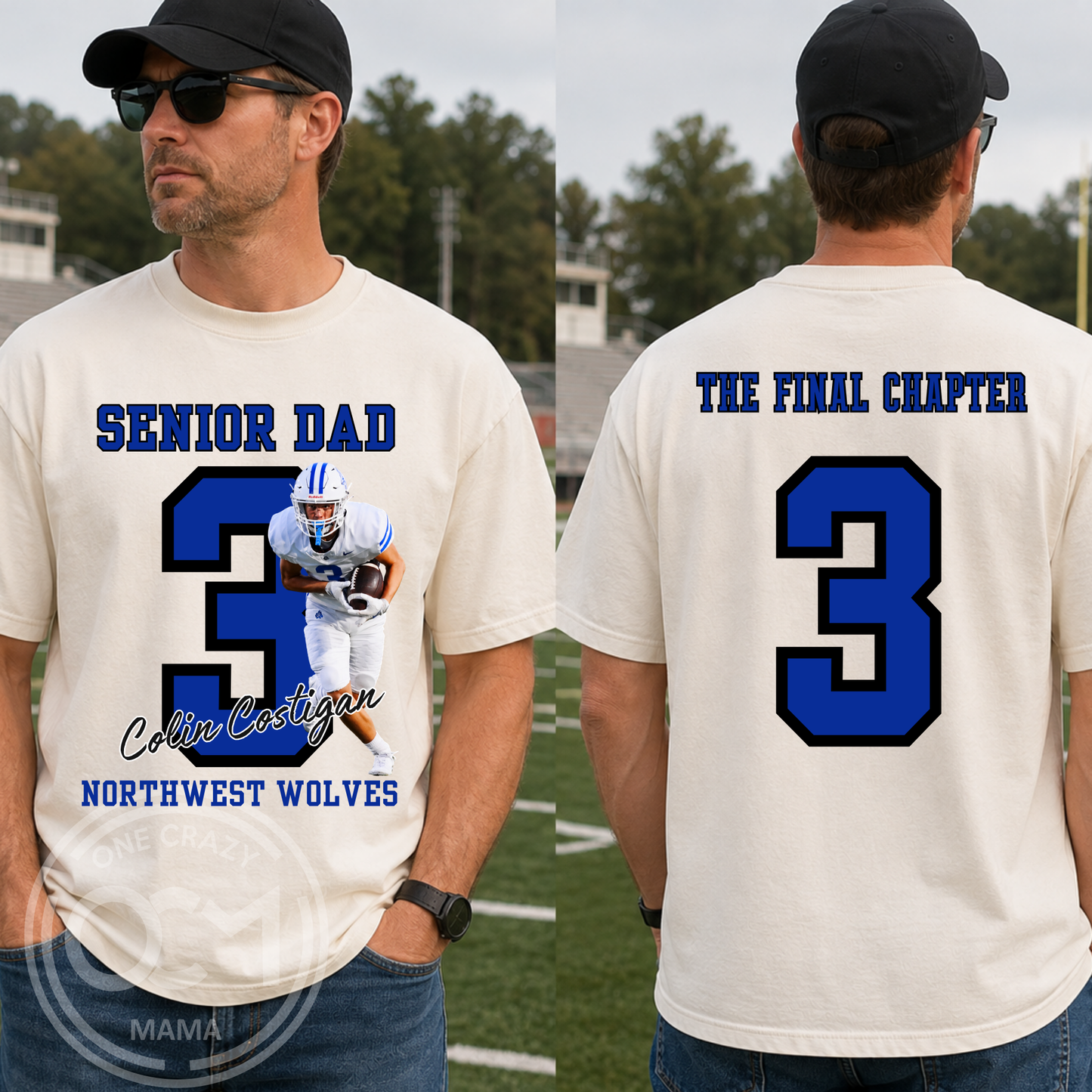 CUSTOM | Senior Dad Photo Shirt – The Final Chapter