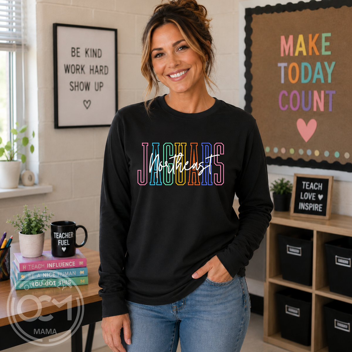 Adult and Youth - Bella+Canvas Long Sleeve Tee (NE Elementary)
