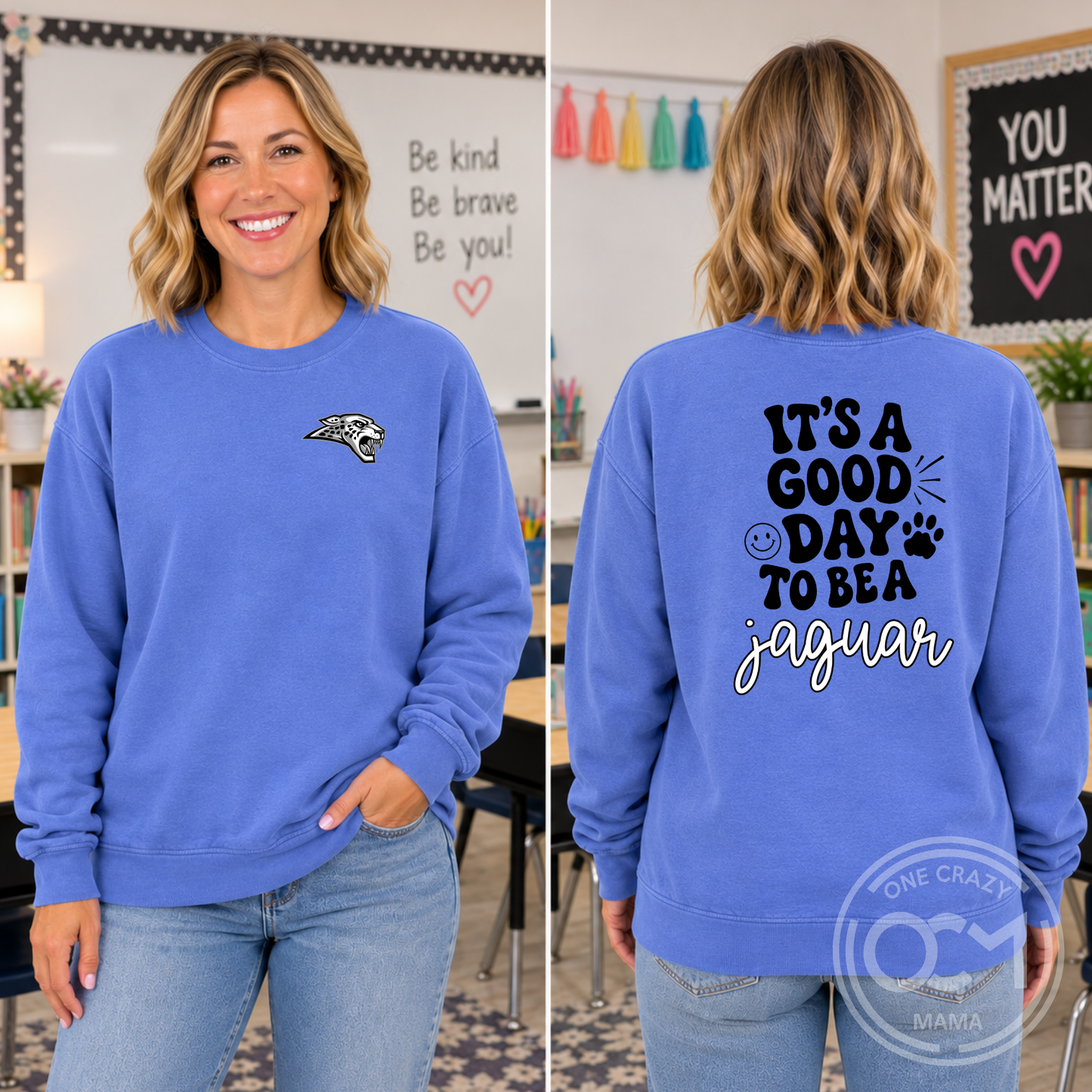 Comfort Colors - Crewneck Sweatshirt (NE Elementary) (Copy)