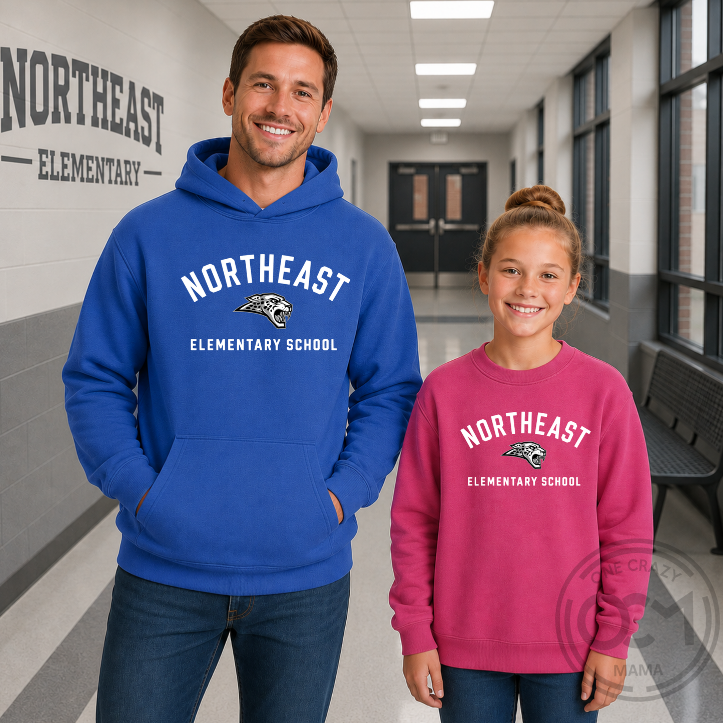 Adult & Youth - Port & Co Sweatshirt (NE Elementary)