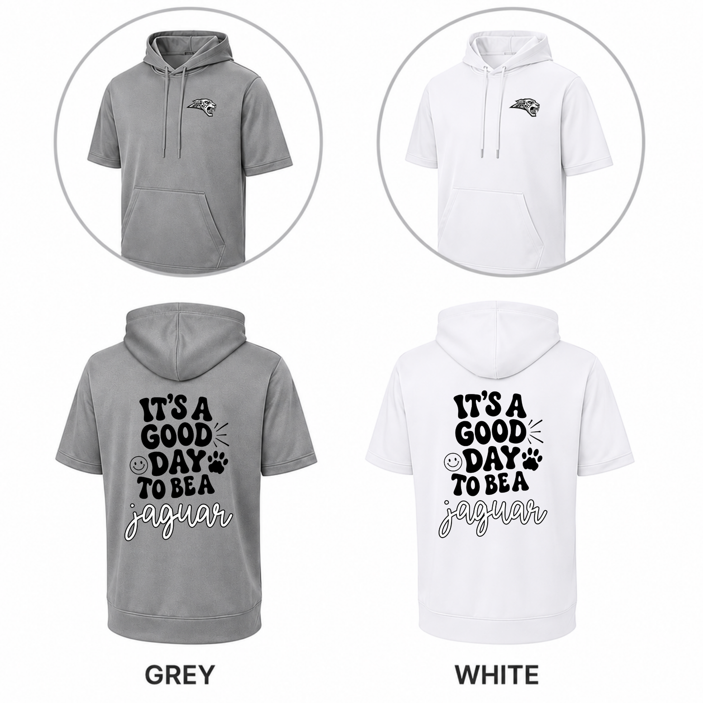 Adult & Youth - Sport Tek Short Sleeve Performance Hoodie (NE Elementary)