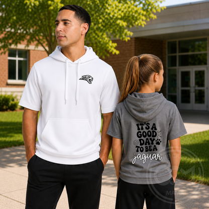 Adult & Youth - Sport Tek Short Sleeve Performance Hoodie (NE Elementary)