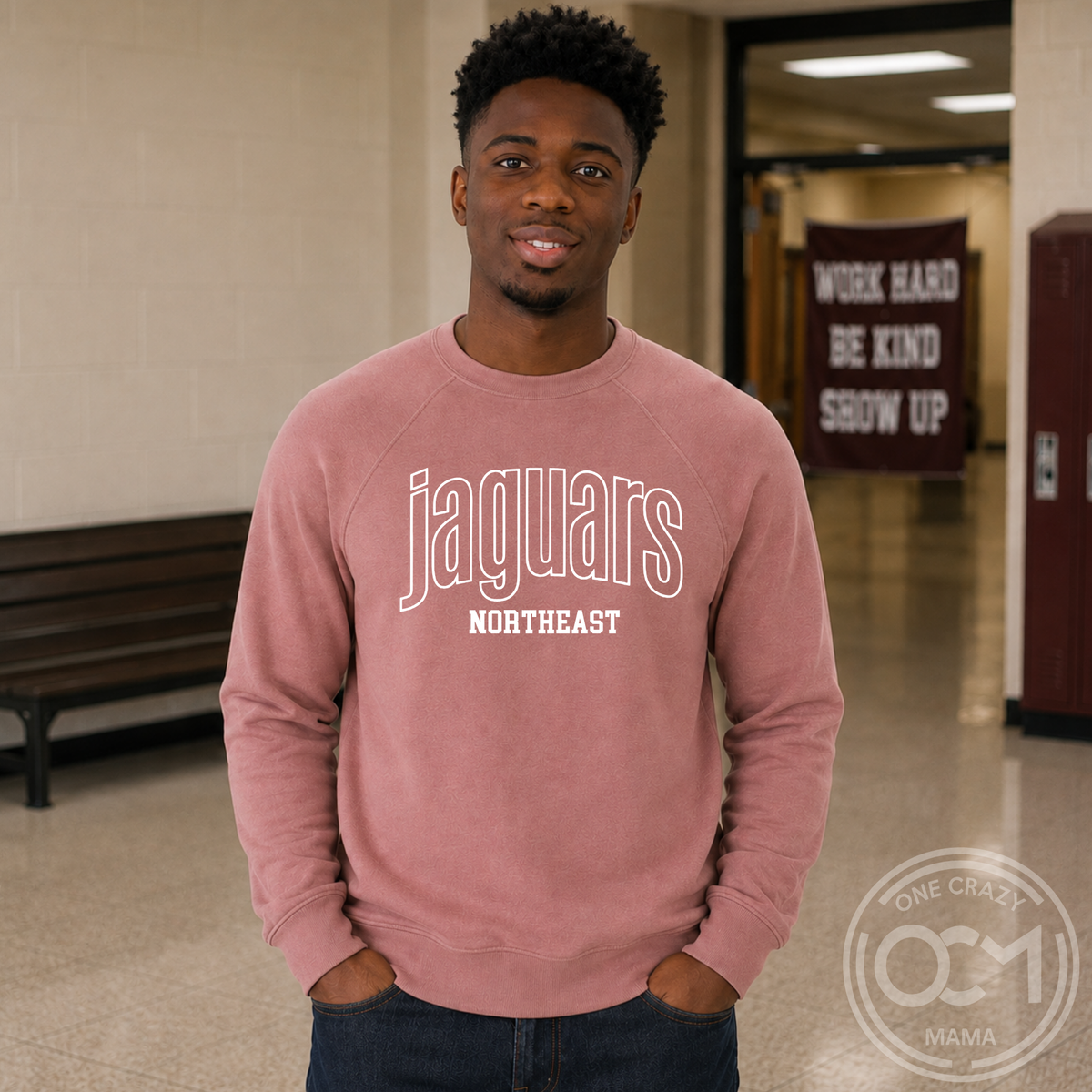 Bella+Canvas - Crewneck Sweatshirt (NE Elementary Staff)