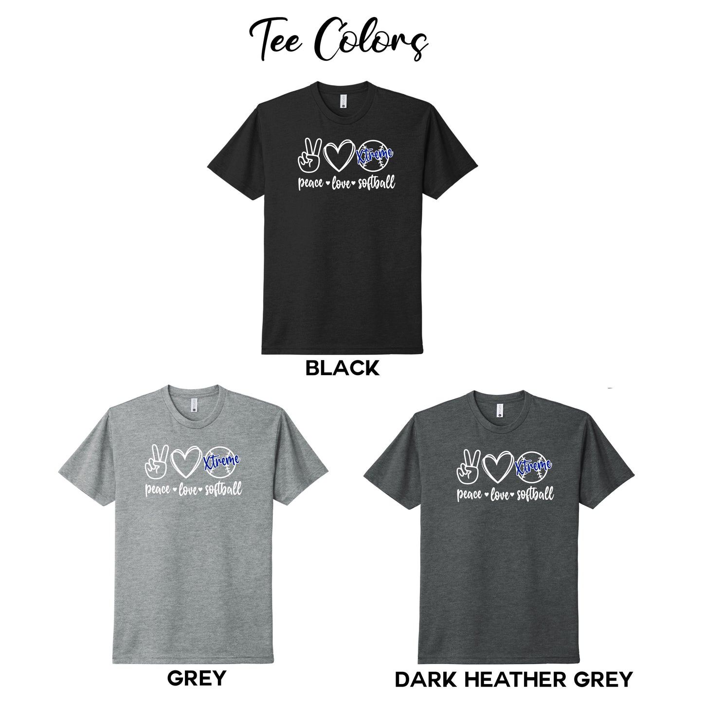 Youth - Unisex CVC Tee - (Xtreme Softball)