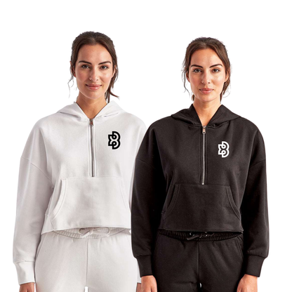 TriDri - Ladies 1/2 Zip Hooded Sweatshirt (FXB)