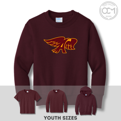 Youth - Multiple Apparel Options (Ankeny Hawks Collection)