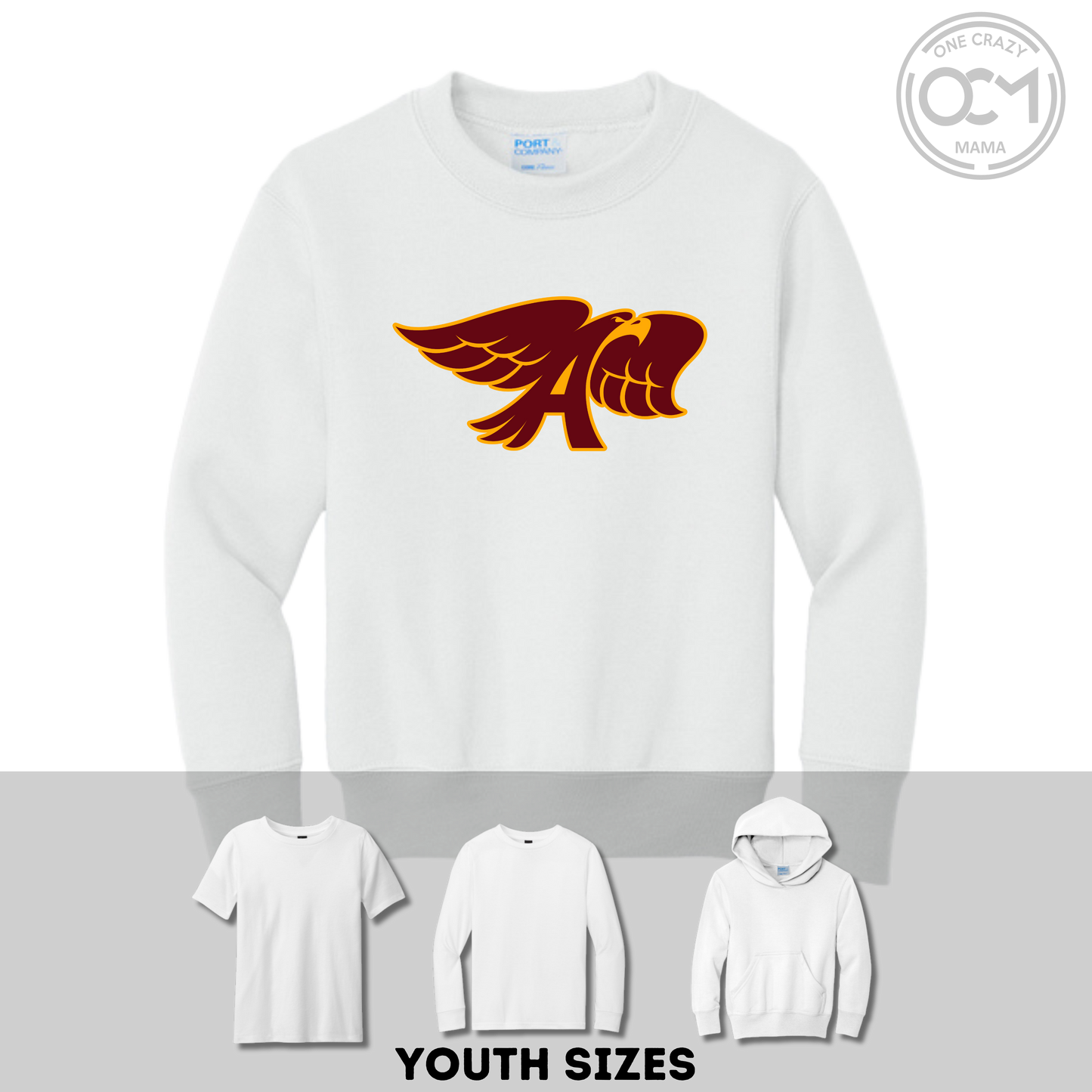 Youth - Multiple Apparel Options (Ankeny Hawks Collection)