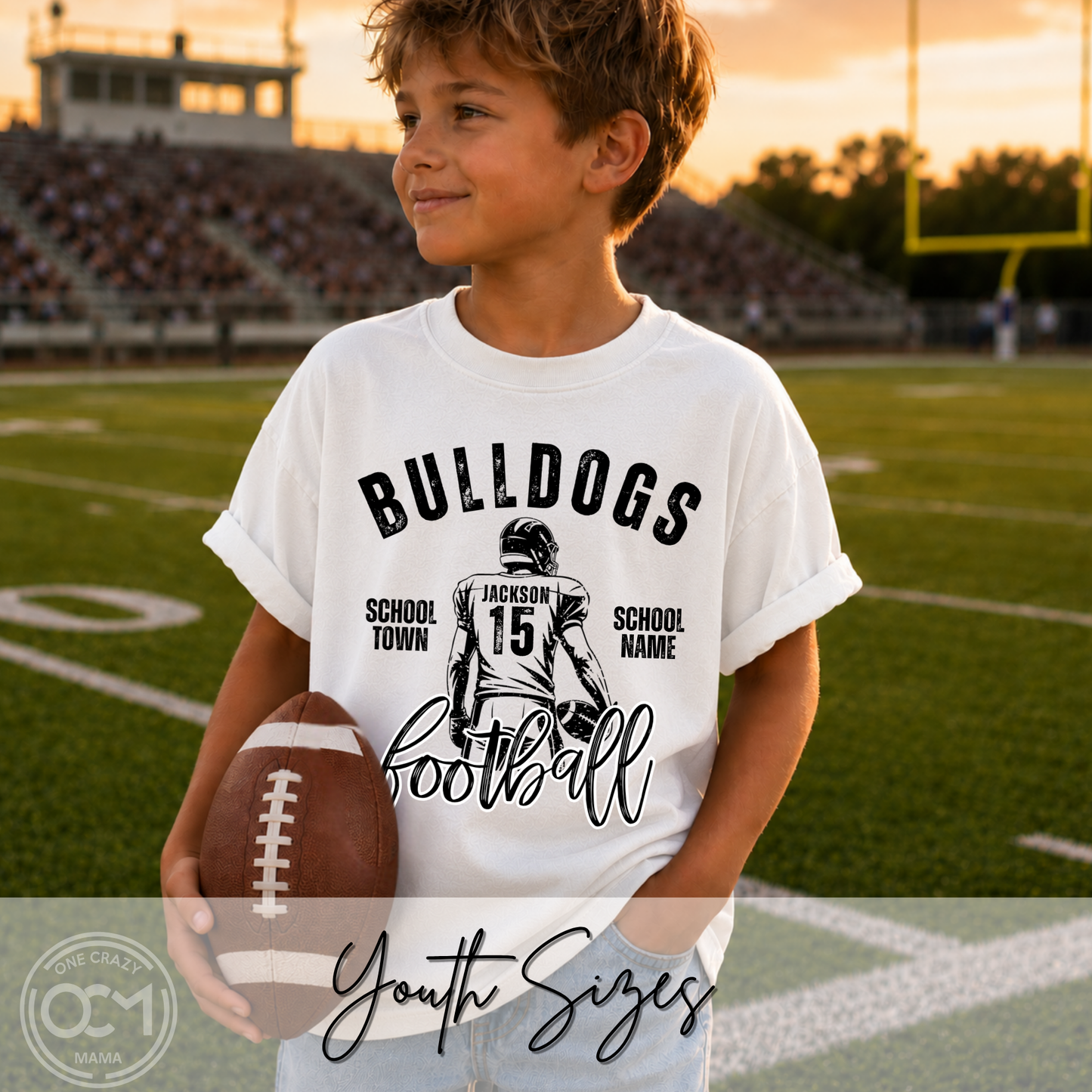 Youth - Custom Football (Custom Apparel)